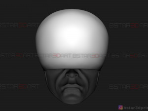 the watcher mask - marvel comics 3d print model 3D Baskı Modeli