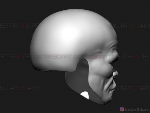 the watcher mask - marvel comics 3d print model 3D Baskı Modeli