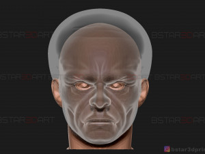 the watcher mask - marvel comics 3d print model 3D Baskı Modeli