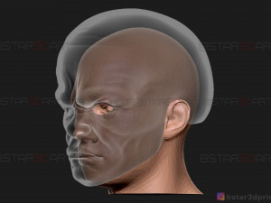 the watcher mask - marvel comics 3d print model 3D Baskı Modeli
