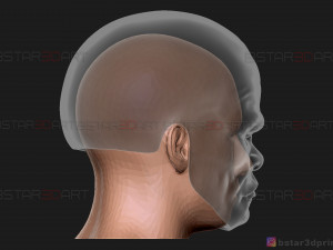 the watcher mask - marvel comics 3d print model 3D Baskı Modeli