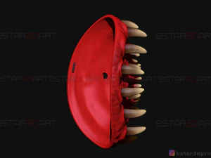 tooth mask - horror mask - scary mask - halloween cosplay mask 3d print model 3D Print Model