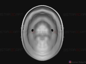 tooth mask - horror mask - scary mask - halloween cosplay mask 3d print model 3D Print Model