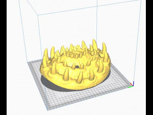 tooth mask - horror mask - scary mask - halloween cosplay mask 3d print model 3D Print Model