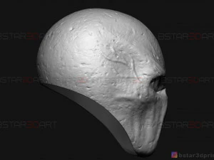 m&aacute;scara de homem esguio - m&aacute;scara assustadora de terror - modelo de impress&atilde;o 3D de cosplay de Halloween Modelo de Impressão 3D