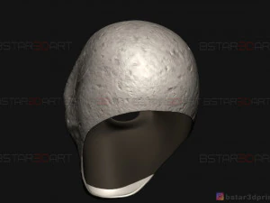 m&aacute;scara de homem esguio - m&aacute;scara assustadora de terror - modelo de impress&atilde;o 3D de cosplay de Halloween Modelo de Impressão 3D