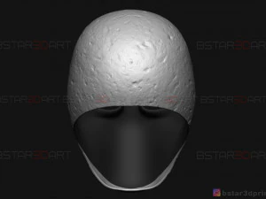 m&aacute;scara de homem esguio - m&aacute;scara assustadora de terror - modelo de impress&atilde;o 3D de cosplay de Halloween Modelo de Impressão 3D