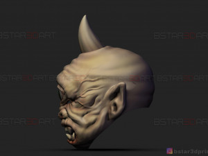 cyclops monster mask - horror scary mask - halloween cosplay 3d print model 3D Print Model