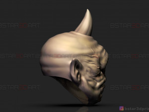 cyclops monster mask - horror scary mask - halloween cosplay 3d print model 3D Print Model