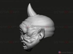cyclops monster mask - horror scary mask - halloween cosplay 3d print model 3D Print Model