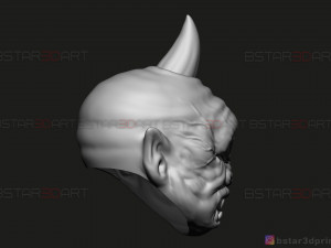 cyclops monster mask - horror scary mask - halloween cosplay 3d print model 3D Print Model
