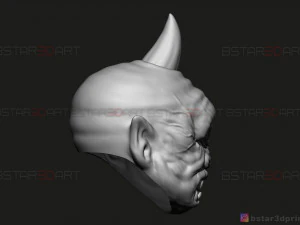 cyclops monster mask - horror scary mask - halloween cosplay 3d print model 3D Print Model