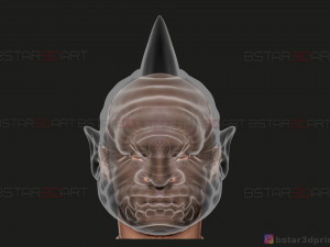 cyclops monster mask - horror scary mask - halloween cosplay 3d print model 3D Print Model