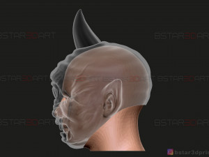 cyclops monster mask - horror scary mask - halloween cosplay 3d print model 3D Print Model