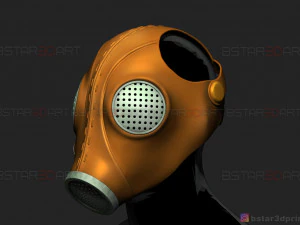 ratcatcher mask - the suicide squad mask - dc comics cosplay 3D Print Model