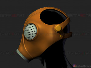 ratcatcher mask - the suicide squad mask - dc comics cosplay Model Cetak 3D