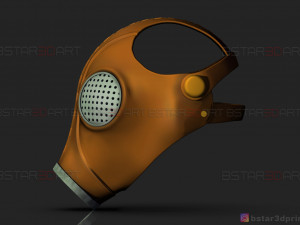 ratcatcher mask - the suicide squad mask - dc comics cosplay Model Cetak 3D