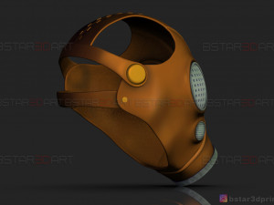 ratcatcher mask - the suicide squad mask - dc comics cosplay Model Cetak 3D
