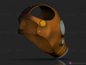 ratcatcher mask - the suicide squad mask - dc comics cosplay 3D Print Model