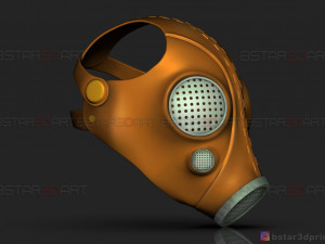 ratcatcher mask - the suicide squad mask - dc comics cosplay Model Cetak 3D