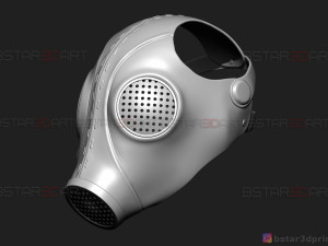 ratcatcher mask - the suicide squad mask - dc comics cosplay Model Cetak 3D