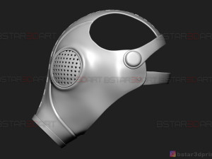 ratcatcher mask - the suicide squad mask - dc comics cosplay Model Cetak 3D