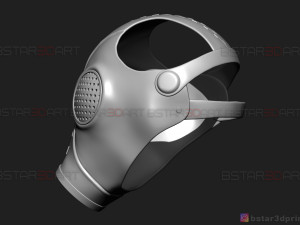 ratcatcher mask - the suicide squad mask - dc comics cosplay Model Cetak 3D