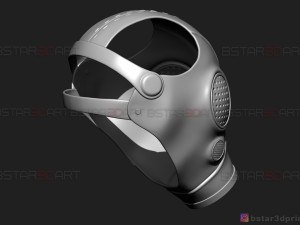 ratcatcher mask - the suicide squad mask - dc comics cosplay Model Cetak 3D