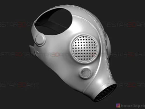 ratcatcher mask - the suicide squad mask - dc comics cosplay 3D Print Model