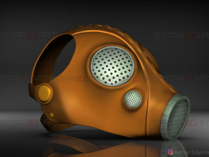 ratcatcher mask - the suicide squad mask - dc comics cosplay Model Cetak 3D