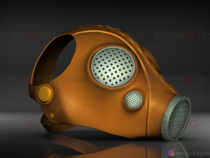 ratcatcher mask - the suicide squad mask - dc comics cosplay 3D Print Model