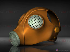 ratcatcher mask - the suicide squad mask - dc comics cosplay 3D Print Model