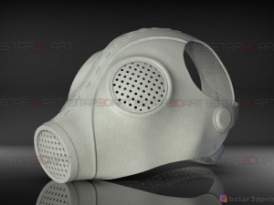 ratcatcher mask - the suicide squad mask - dc comics cosplay Model Cetak 3D