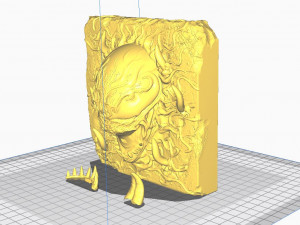 venom carnage - frame decor - venom movie 2021 - marvel comics 3d print model 3D Принт Модель