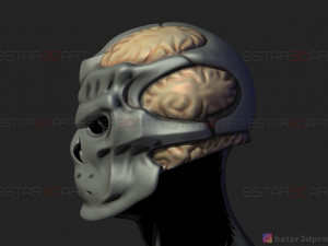 jason voorhees mask - friday 13th movie - horror halloween mask 3d print model 3D-Druckmodell