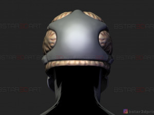 jason voorhees mask - friday 13th movie - horror halloween mask 3d print model 3D-Druckmodell