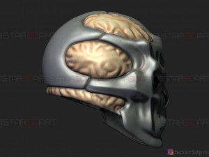 jason voorhees mask - friday 13th movie - horror halloween mask 3d print model 3D-Druckmodell