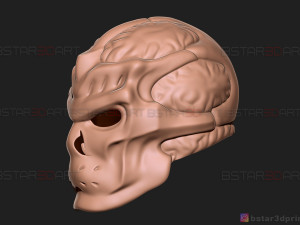jason voorhees mask - friday 13th movie - horror halloween mask 3d print model 3D-Druckmodell