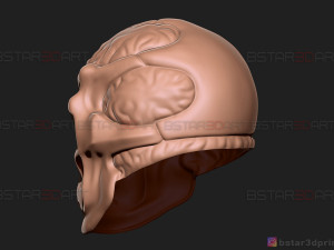 jason voorhees mask - friday 13th movie - horror halloween mask 3d print model 3D-Druckmodell