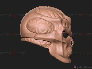 jason voorhees mask - friday 13th movie - horror halloween mask 3d print model 3D-Druckmodell