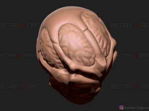 jason voorhees mask - friday 13th movie - horror halloween mask 3d print model 3D-Druckmodell