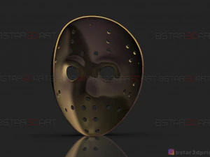 jason voorhees original mask - friday 13th movie - halloween toy 3D Print Model