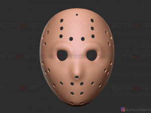 jason voorhees original mask - friday 13th movie - halloween toy 3D Print Model