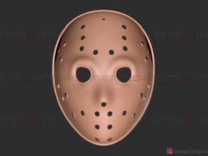 jason voorhees original mask - friday 13th movie - halloween toy 3D Print Model