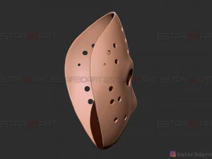jason voorhees original mask - friday 13th movie - halloween toy 3D Print Model