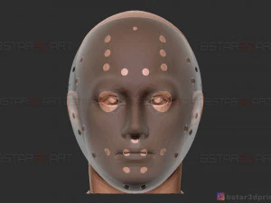 jason voorhees original mask - friday 13th movie - halloween toy 3D Print Model