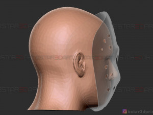 jason voorhees original mask - friday 13th movie - halloween toy Modèles 3D en vedette