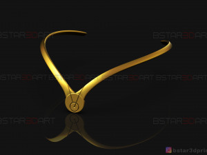 thena eternals crown - angelina joli headband - eternals marvel movie 2021 3D Принт Модель