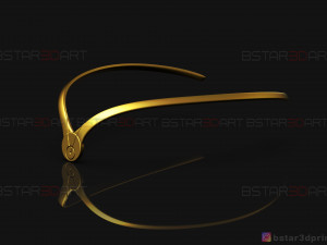 thena eternals crown - angelina joli headband - eternals marvel movie 2021 3D Принт Модель