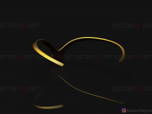 thena eternals crown - angelina joli headband - eternals marvel movie 2021 3D Принт Модель